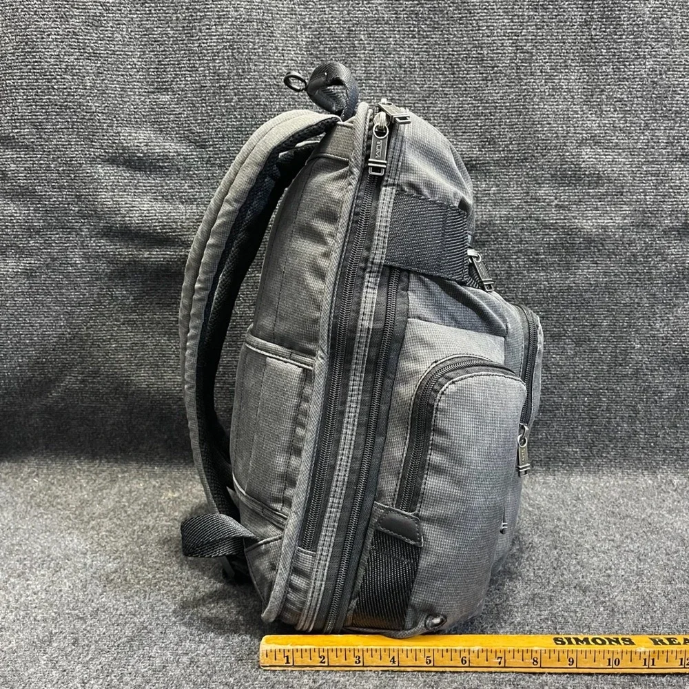 TUMI 63012D Nickerson Triple Pocket Expendable Travel Nylon Backpack 129286 2928